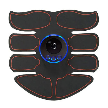 Abdominal Muscle Massager Fitness ABS Arm Training Patches Muscle Exercise Instrument USB Charging Home Men