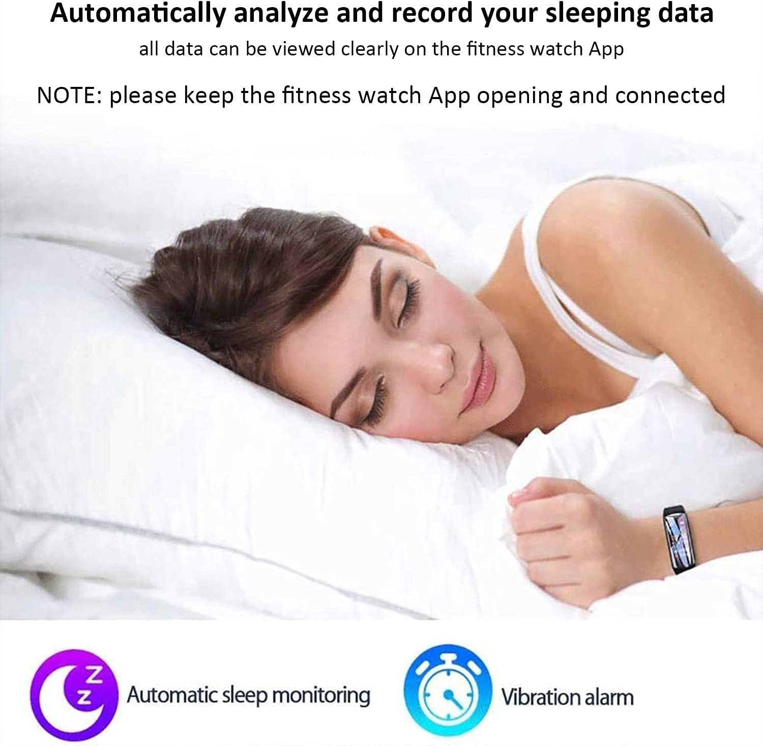 Fitness Tracker Smart Watch for Women Men and Teens, Waterproof Activity Tracker, Fitness Bracelet with Heart Rate Monitor Pedometer, Activity Tracker Watch with Call and Message Notification