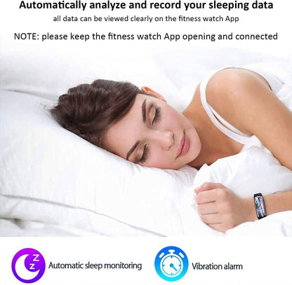 Fitness Tracker Smart Watch for Women Men and Teens, Waterproof Activity Tracker, Fitness Bracelet with Heart Rate Monitor Pedometer, Activity Tracker Watch with Call and Message Notification