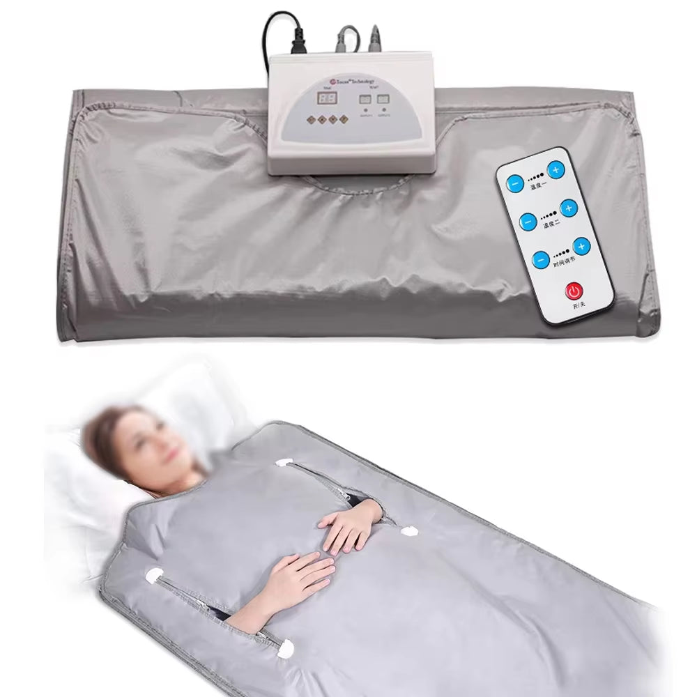 Slimming Fat Burning Sauna Blanket Device Body Relax Thermal Lose Weight Beauty Machine for Home Use Salon Spa